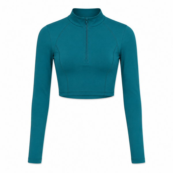 Cropped sporttop dames
