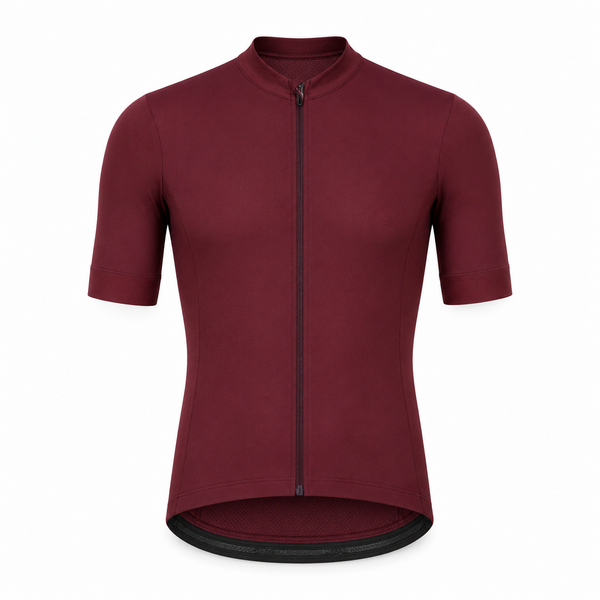 Wielershirt bordeaux