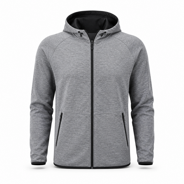 Sweatvest grijs