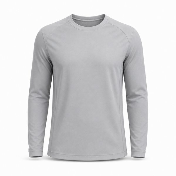 Longsleeve grijs heren
