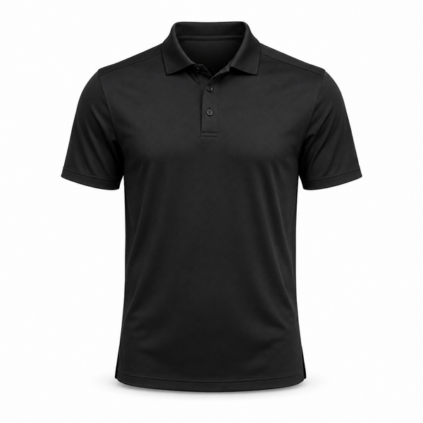Sportpolo zwart