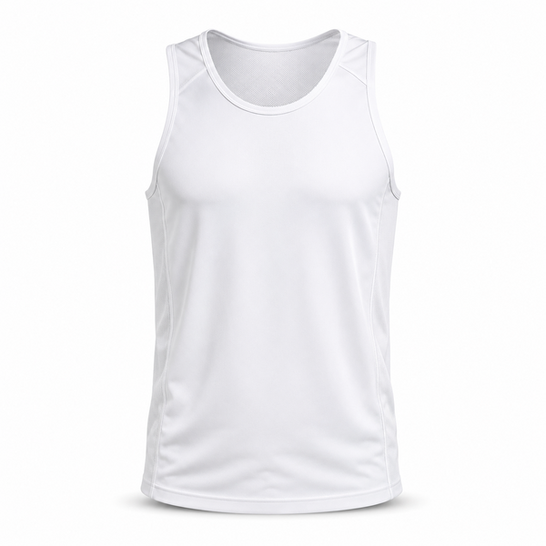 Hardlooptop heren wit