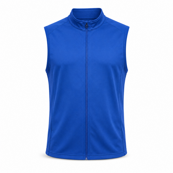 Mouwloze 1/4-zip top