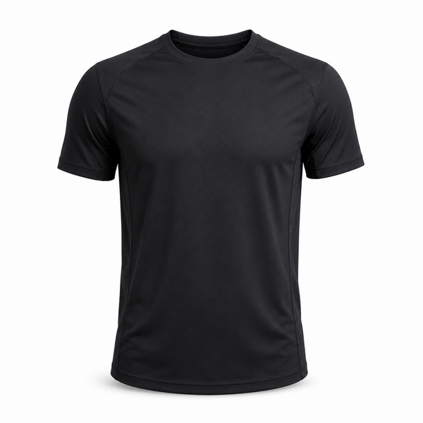 Sport-T-shirt zwart